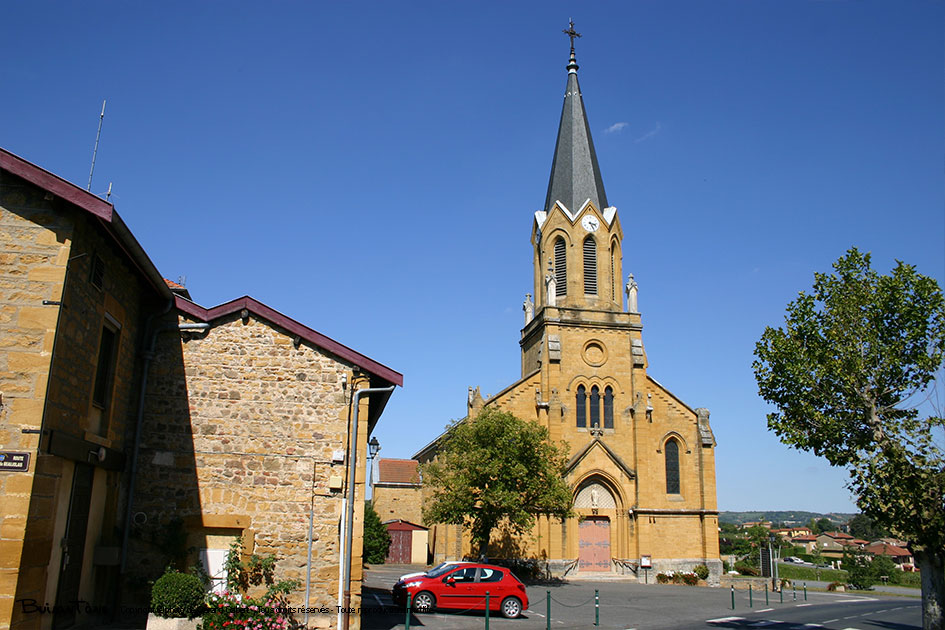 MAIRIE DE SAINT GERMAIN NUELLES (69) 2016 Eglise de Saint Germain Nuelles